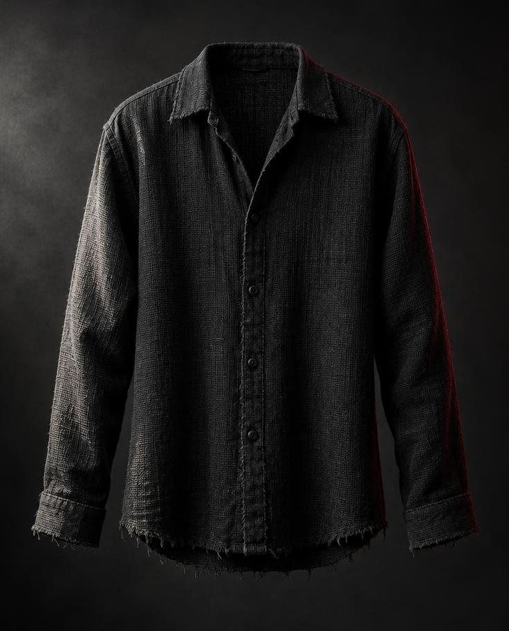 Frayed Hemp Shirt